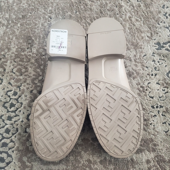 Fendi Frame FF Logo Loafers Men's 8/9 - Picture 12 of 12